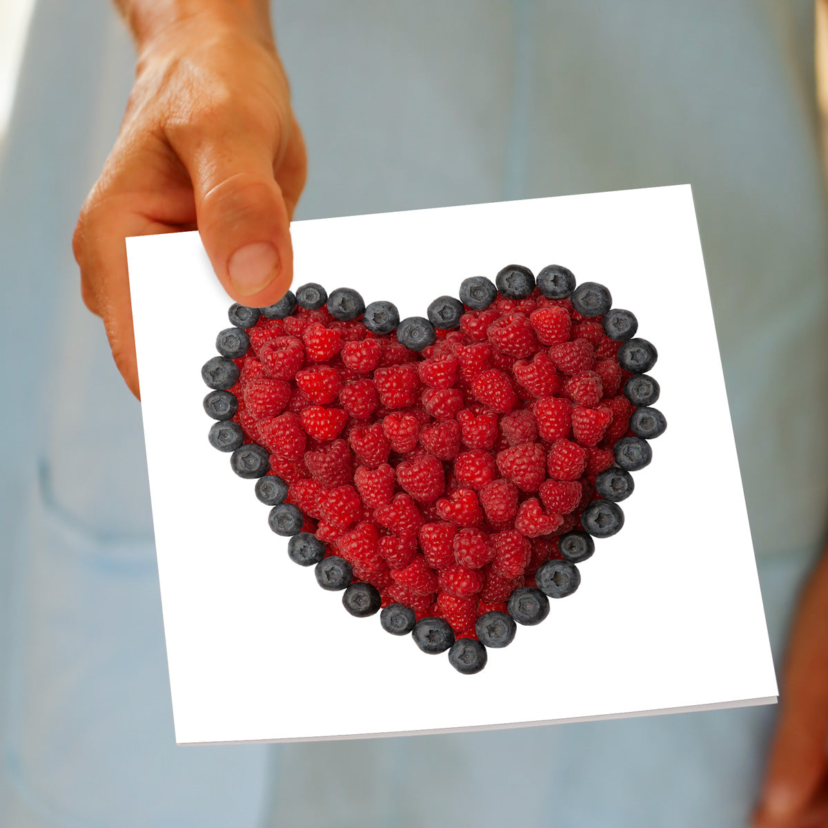 Berry Heart Greeting Card