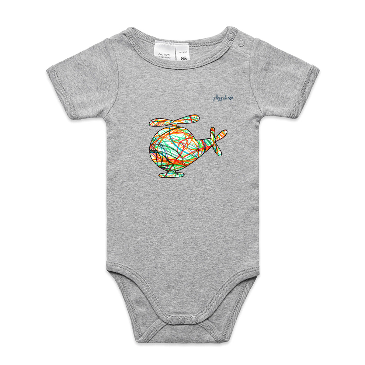 Helicopter - Infant Baby Grow
