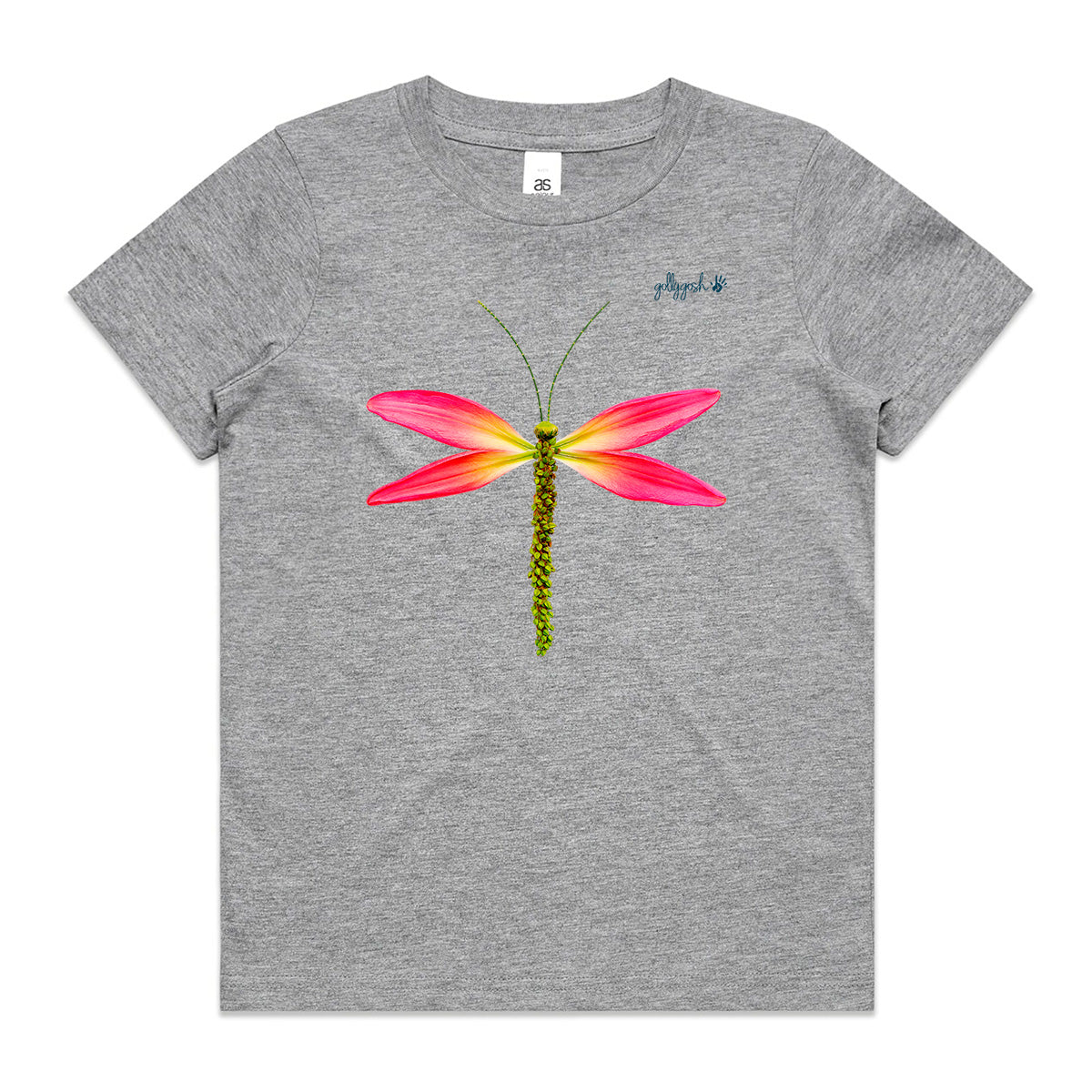 Pink Lily Dragonfly - Kids Tee