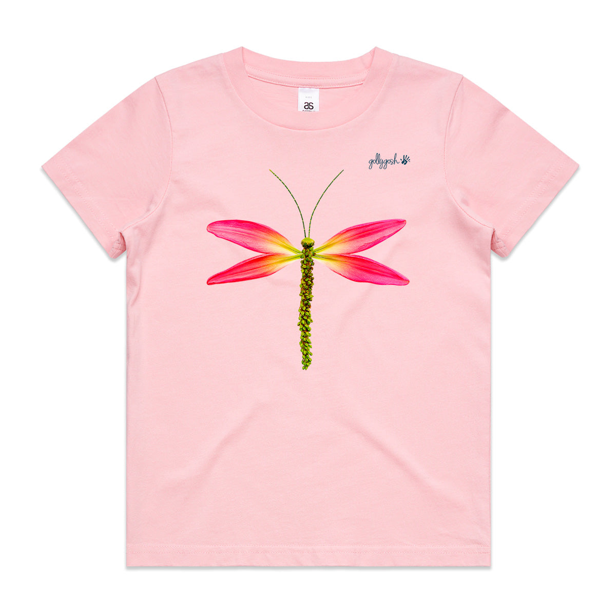 Pink Lily Dragonfly - Kids Tee