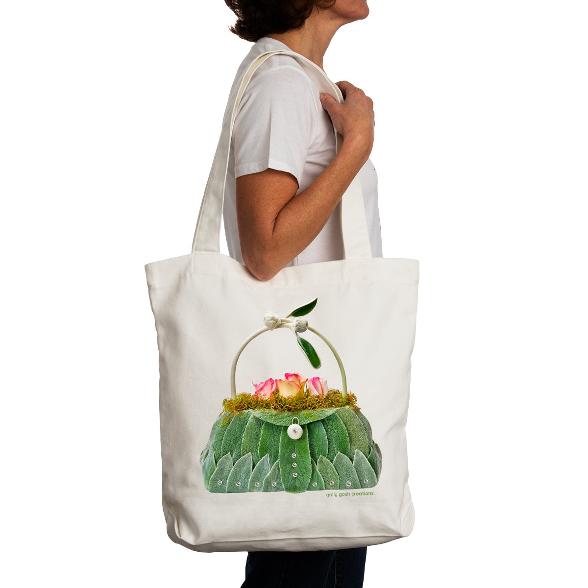 Cotton Canvas Tote Bags - NEW LOOK