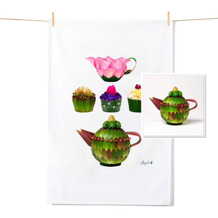 Tea Towel & Free Card Bundles