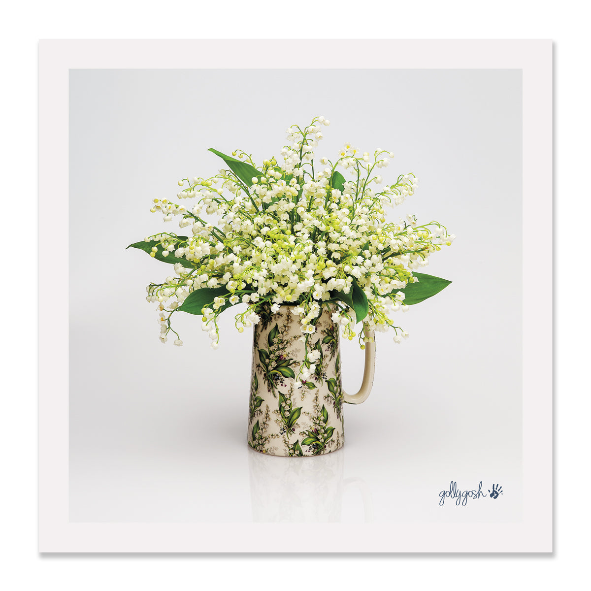Lily of the Valley Jug Fine Art Print