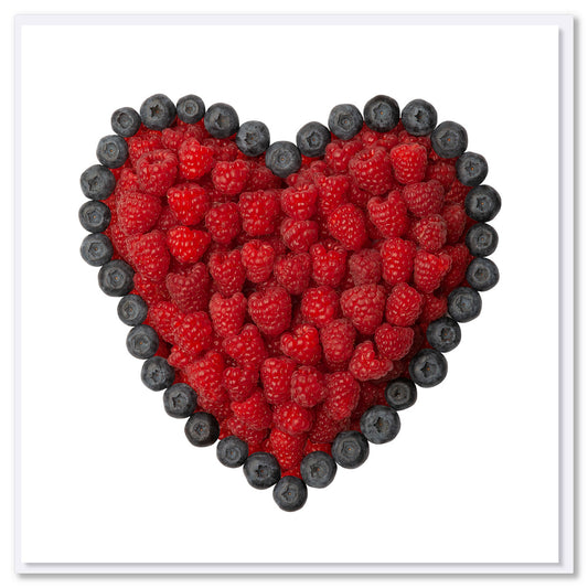 Berry Heart Greeting Card