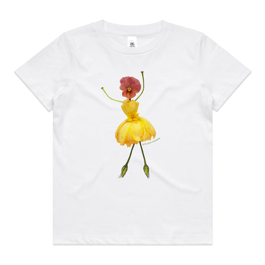 Freesia Girl Kids Tee Shirt