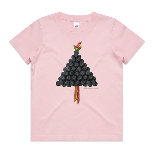 Blueberry Tree Kids Tee Shirt