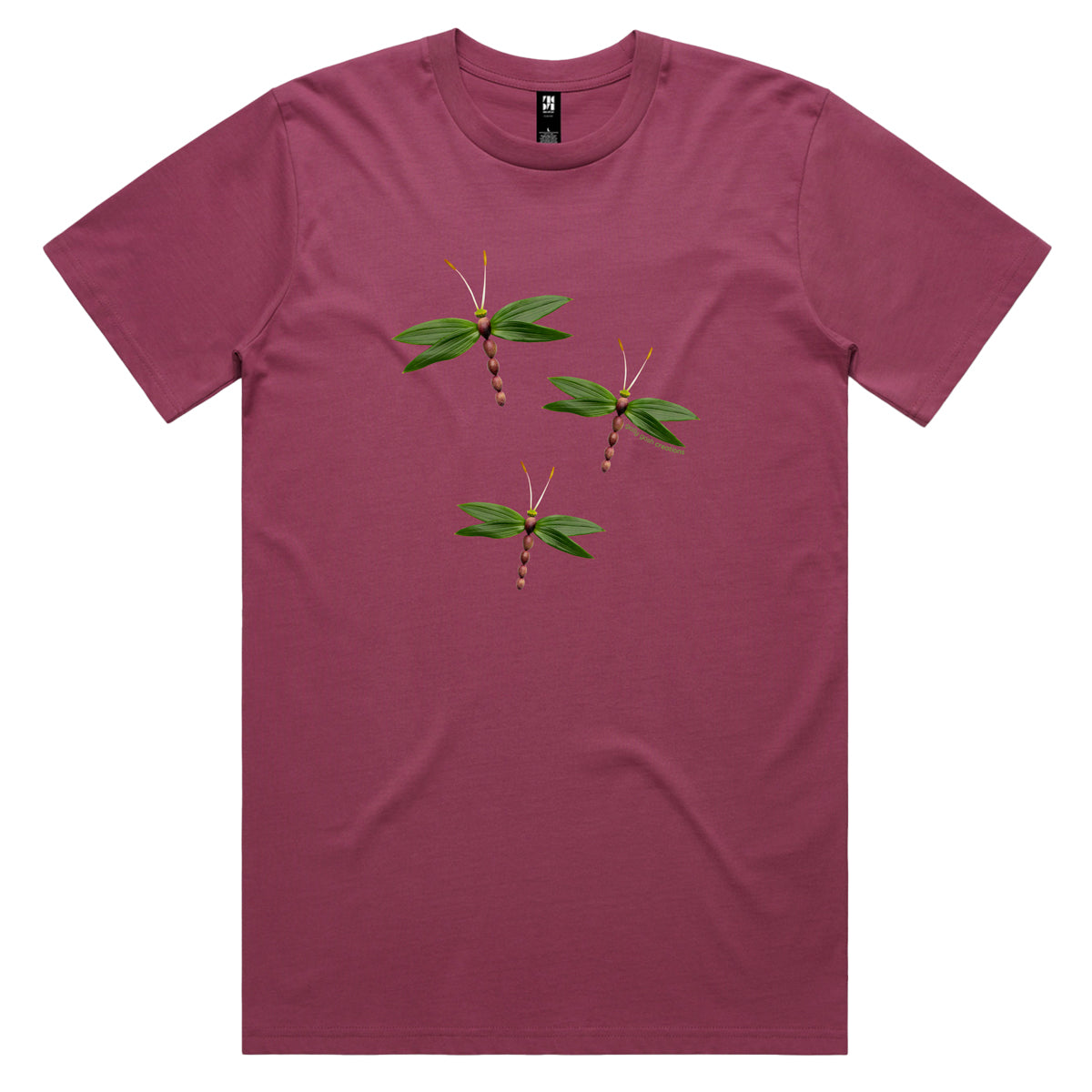 Olive Dragonfly Men's Tee Shirt