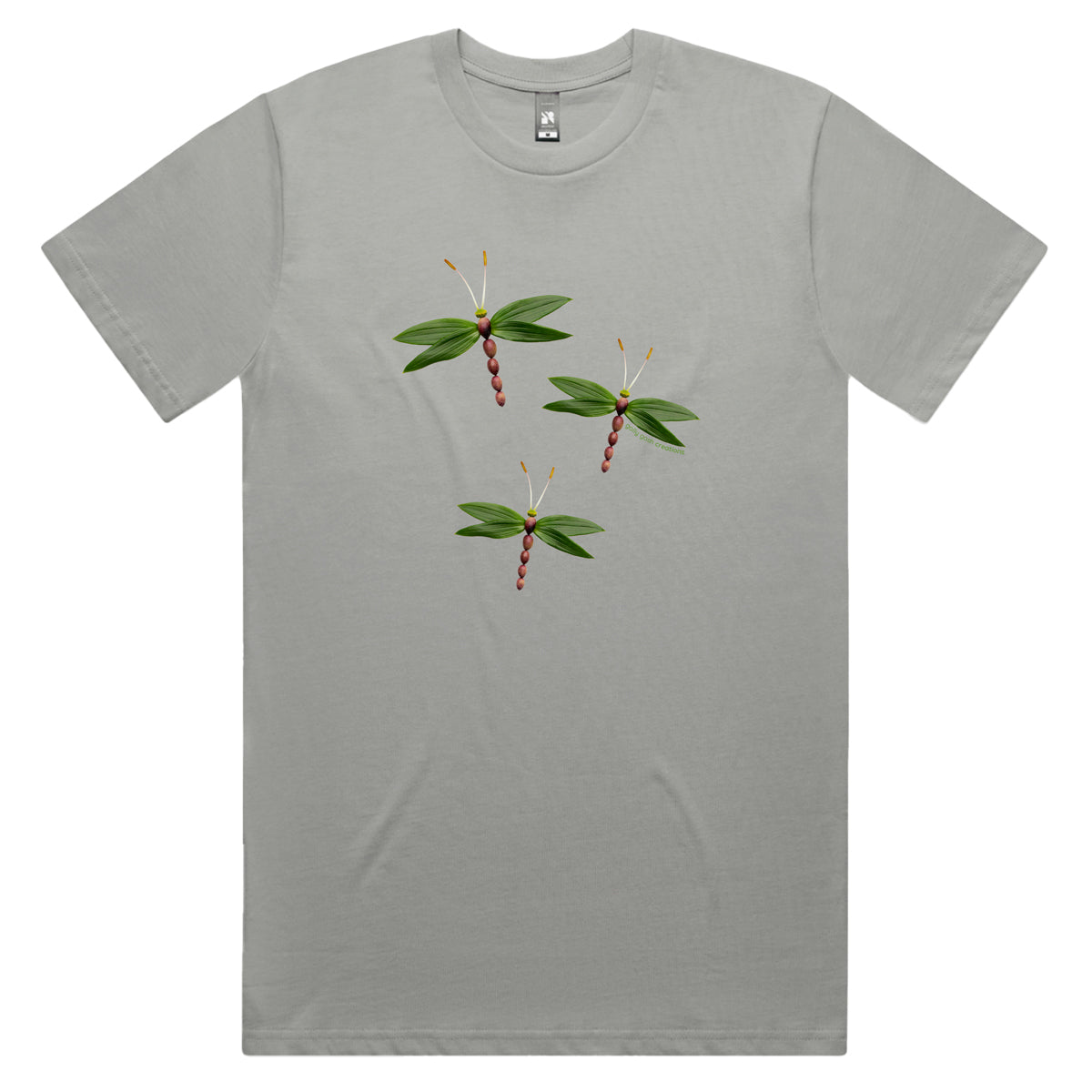 Olive Dragonfly Men's Tee Shirt