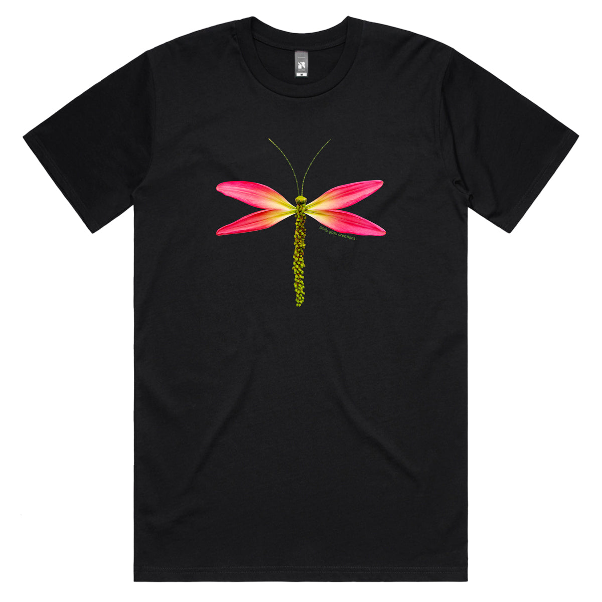 Lily Dragonfly Men's Tee Shirt