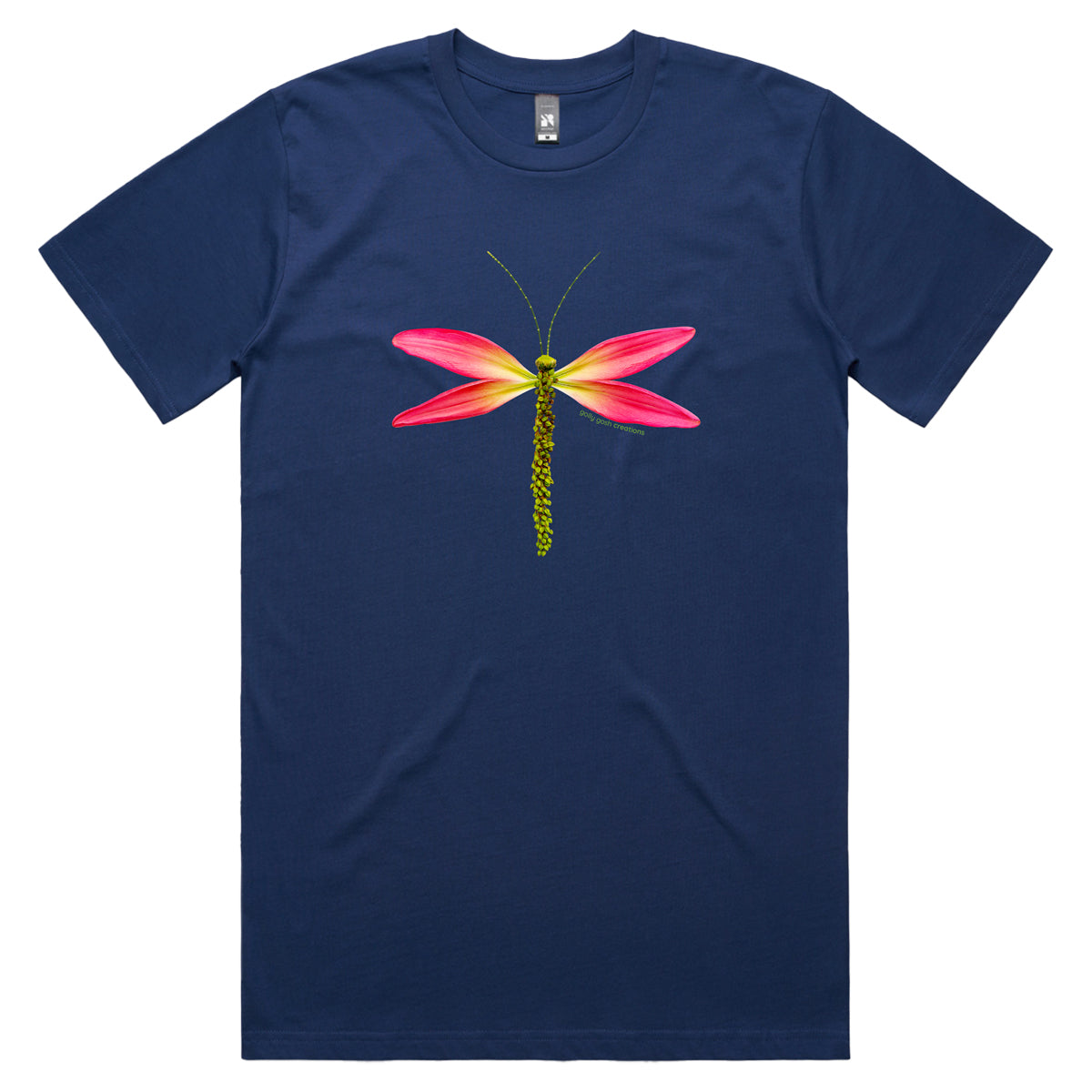 Lily Dragonfly Men's Tee Shirt