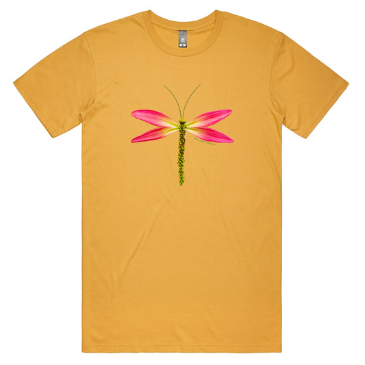 Lily Dragonfly Men's Tee Shirt