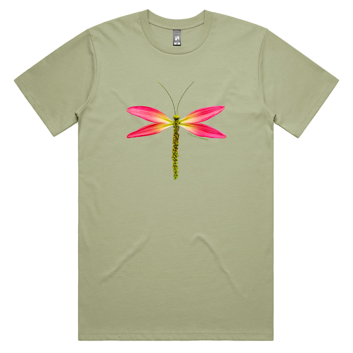 Lily Dragonfly Men's Tee Shirt