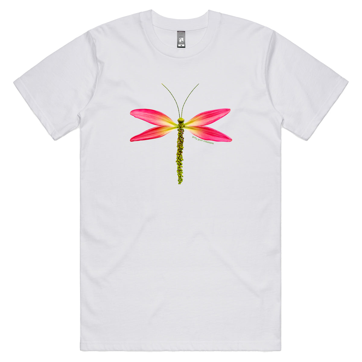 Lily Dragonfly Men's Tee Shirt