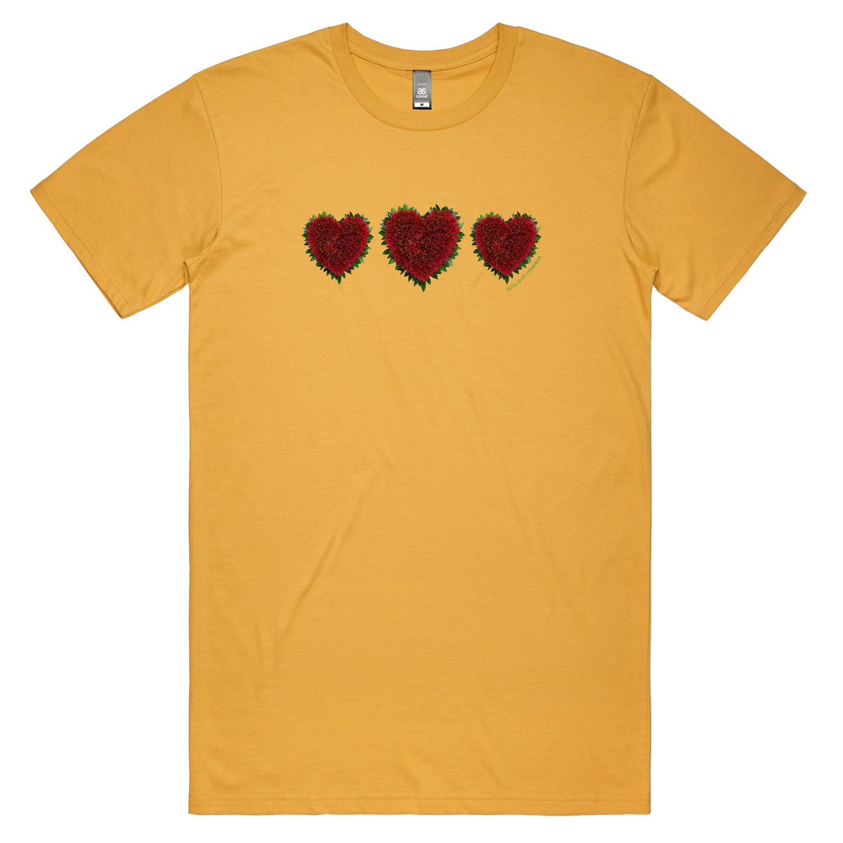 Pohutukawa Hearts Men's Tee Shirt