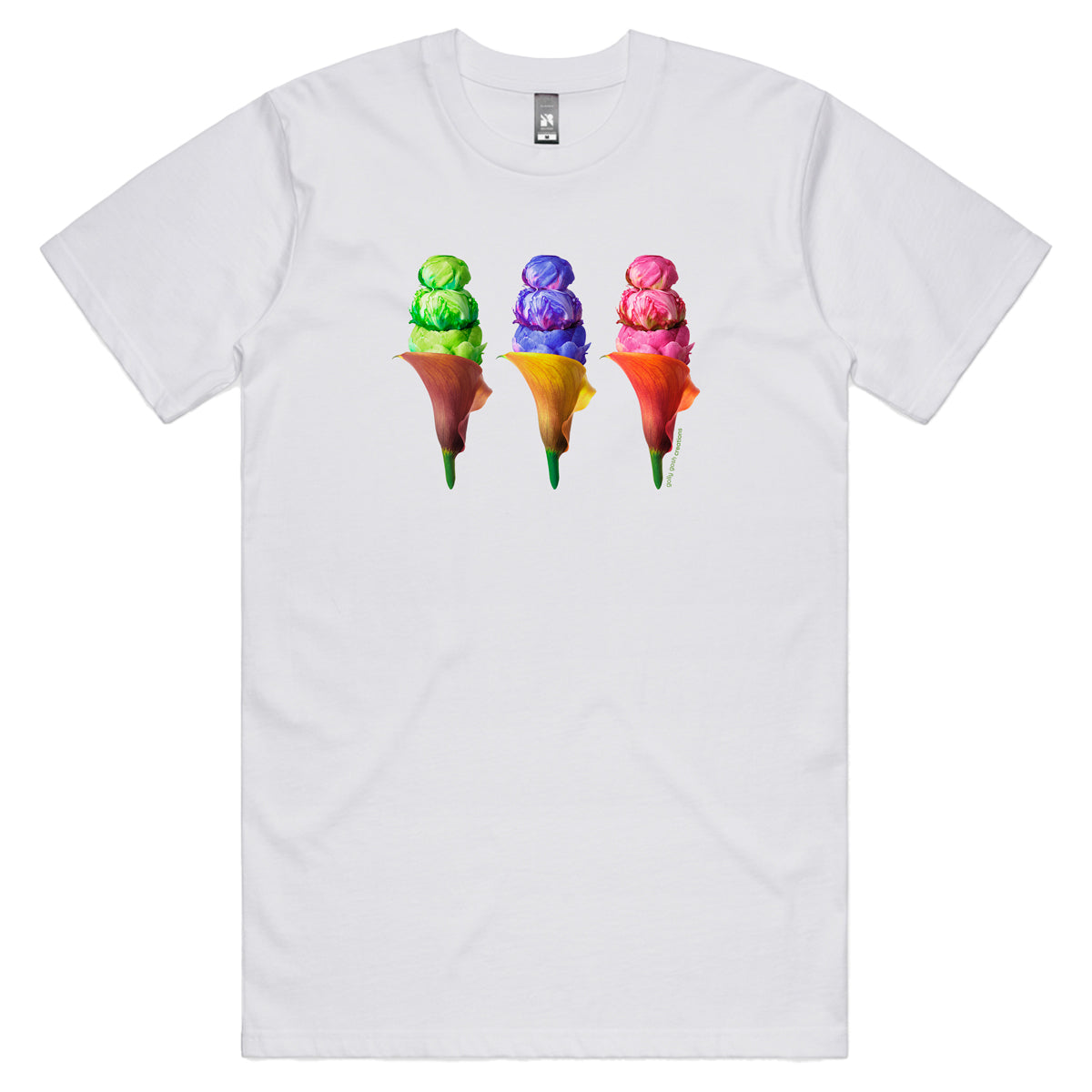 Peony Ice Creams Men's Tee Shirt