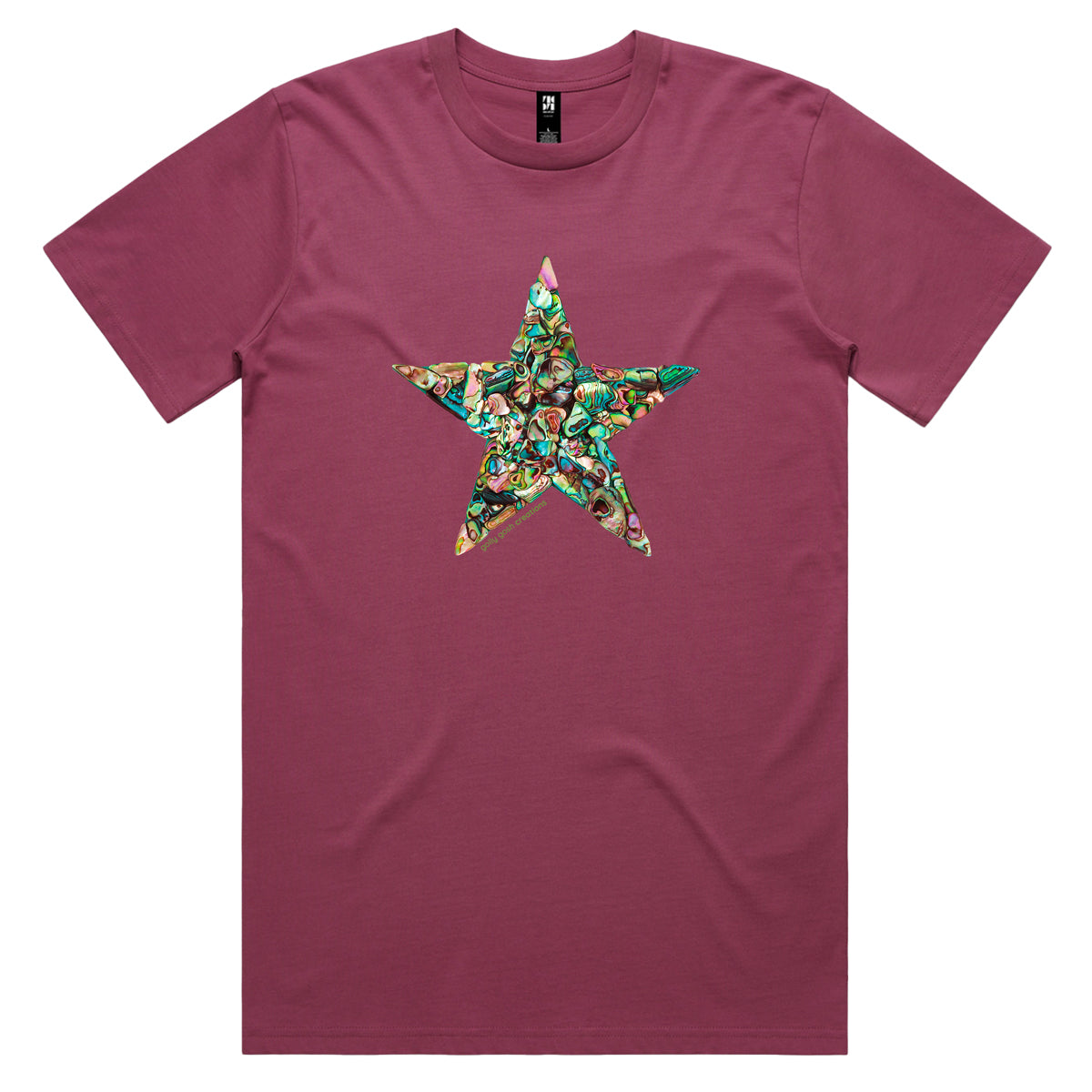 Paua Star Men's Tee Shirt