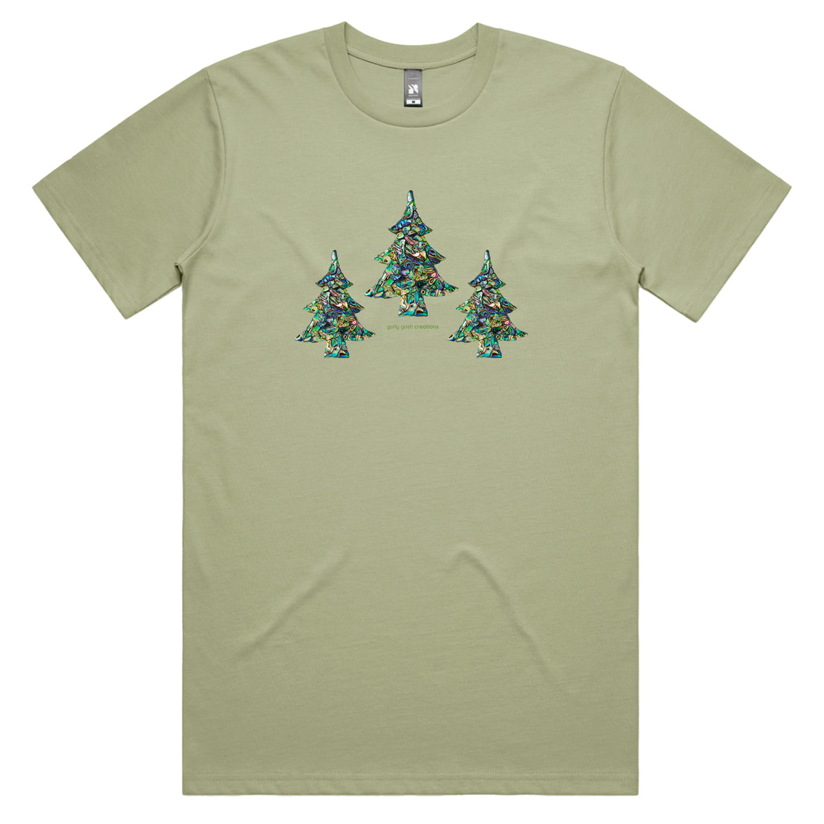 Paua Trees Men's Tee Shirt