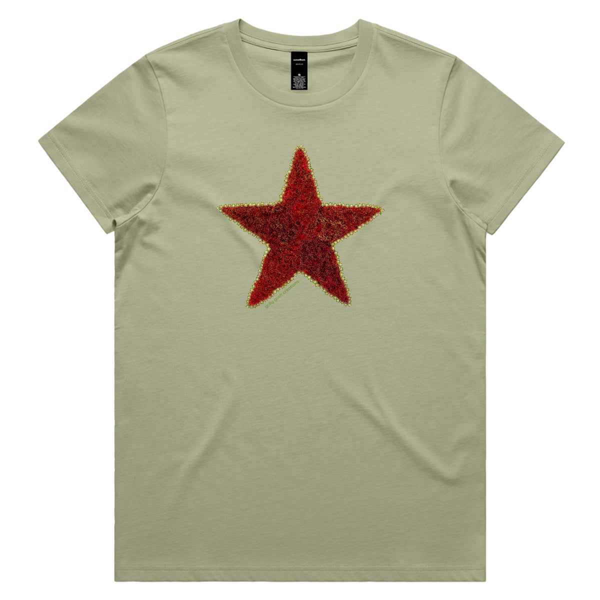 Pohutukawa Star Woman's Tee Shirt