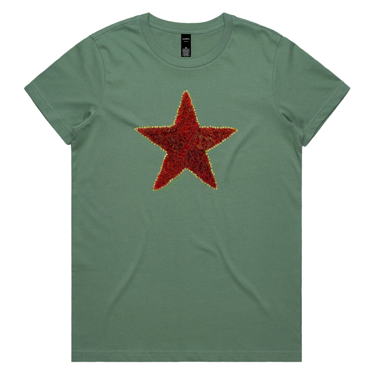 Pohutukawa Star Woman's Tee Shirt