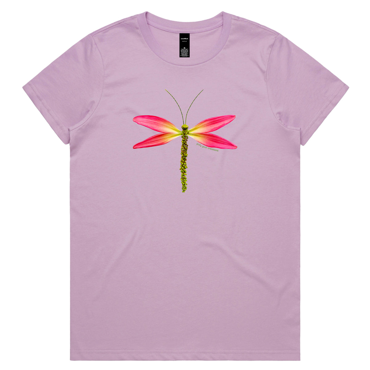 Lily Dragonfly Woman's Tee Shirt