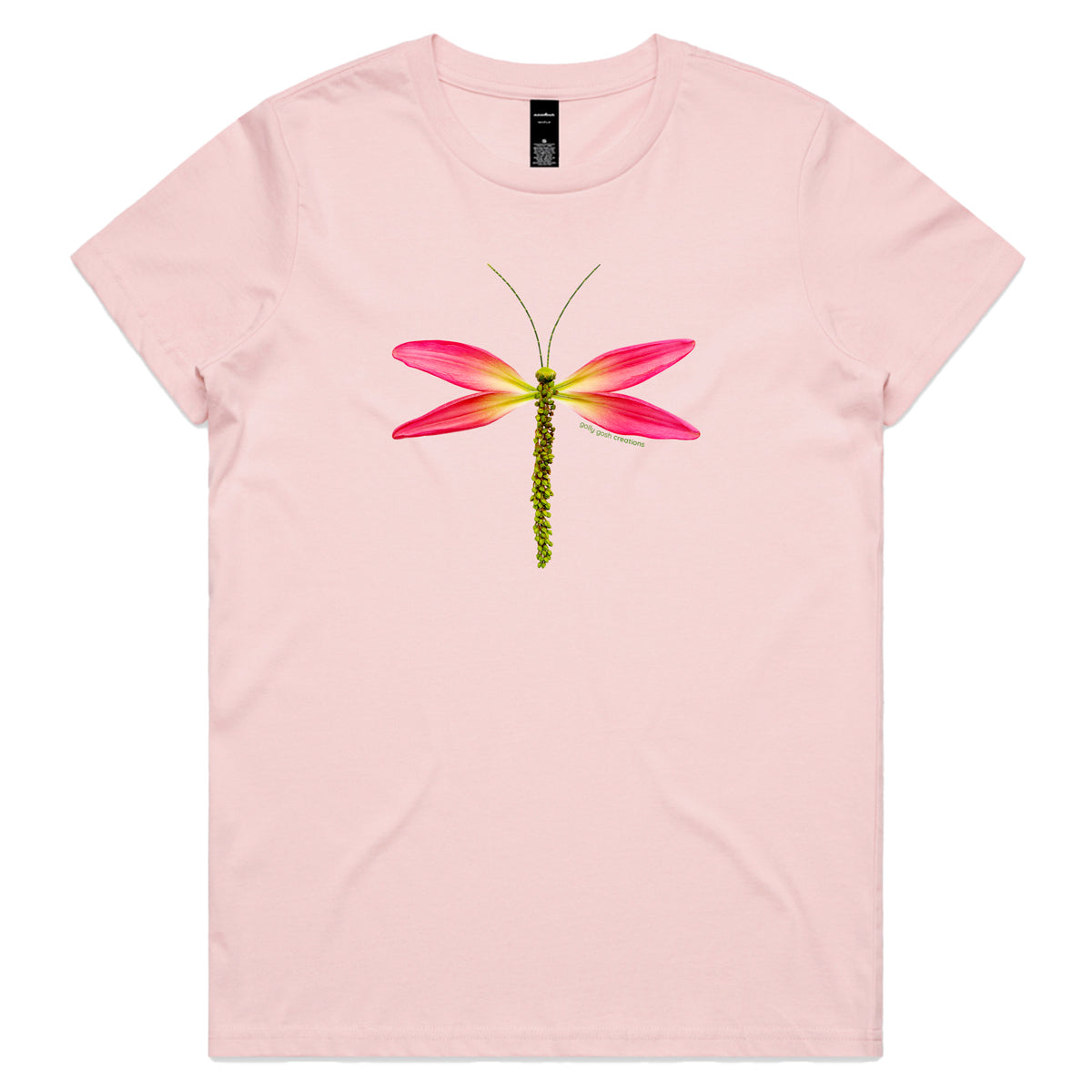 Lily Dragonfly Woman's Tee Shirt