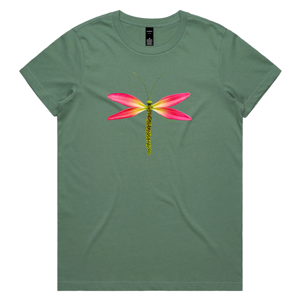 Lily Dragonfly Woman's Tee Shirt