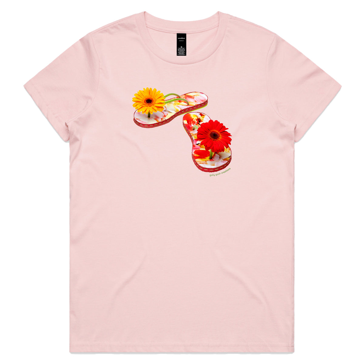 Gerbera Jandals Woman's Tee Shirt