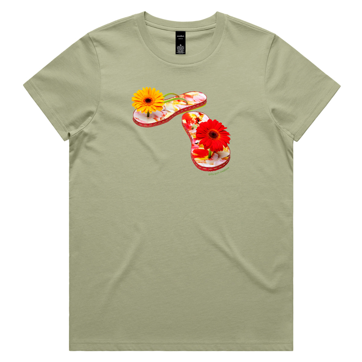 Gerbera Jandals Woman's Tee Shirt