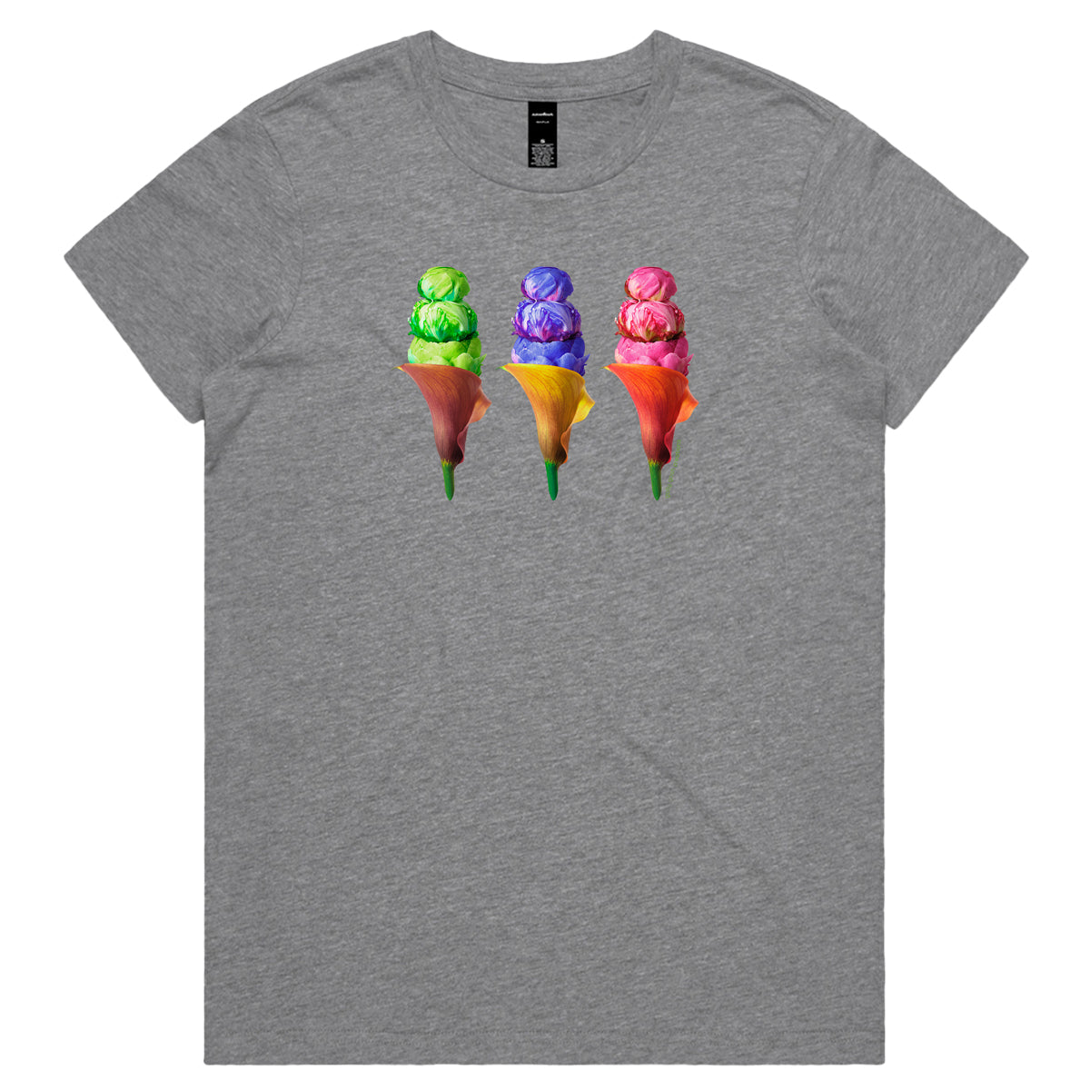 Peony Ice Creams Woman's Tee Shirt