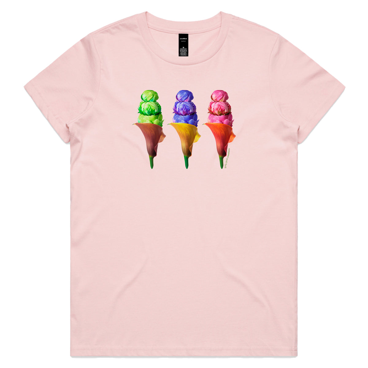 Peony Ice Creams Woman's Tee Shirt