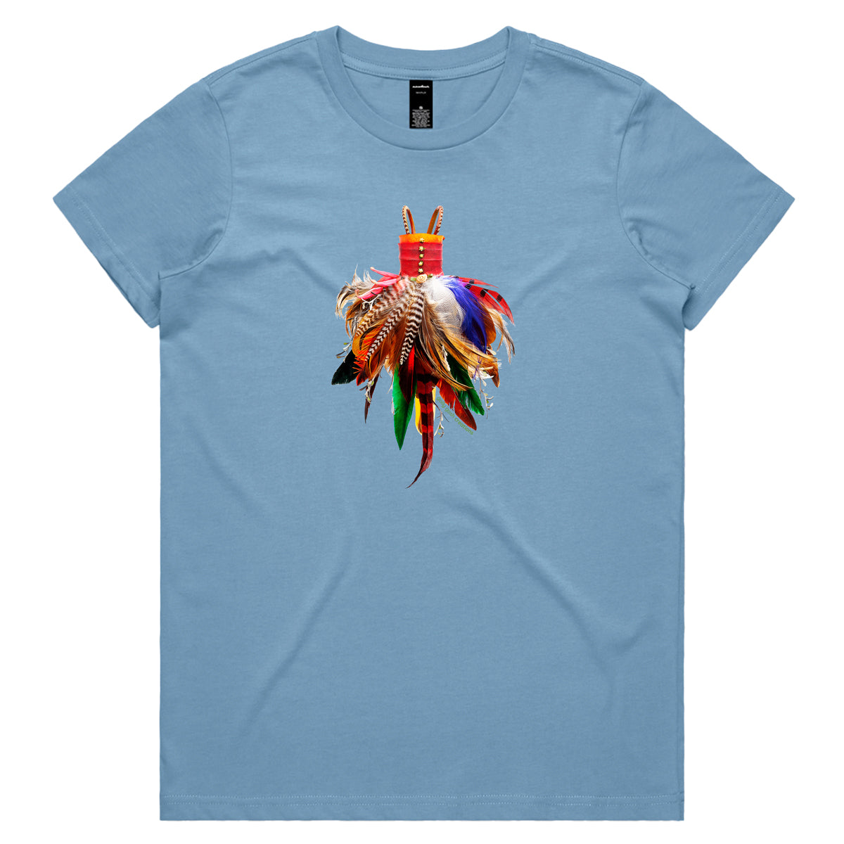 Feather Dress Woman's Tee Shirt