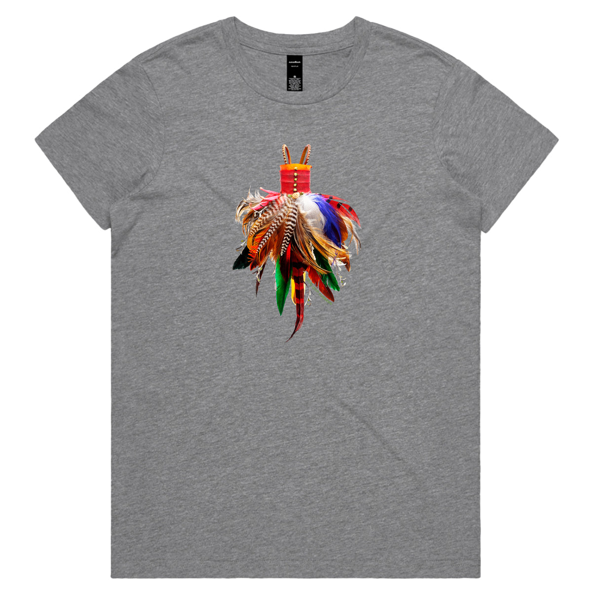 Feather Dress Woman's Tee Shirt