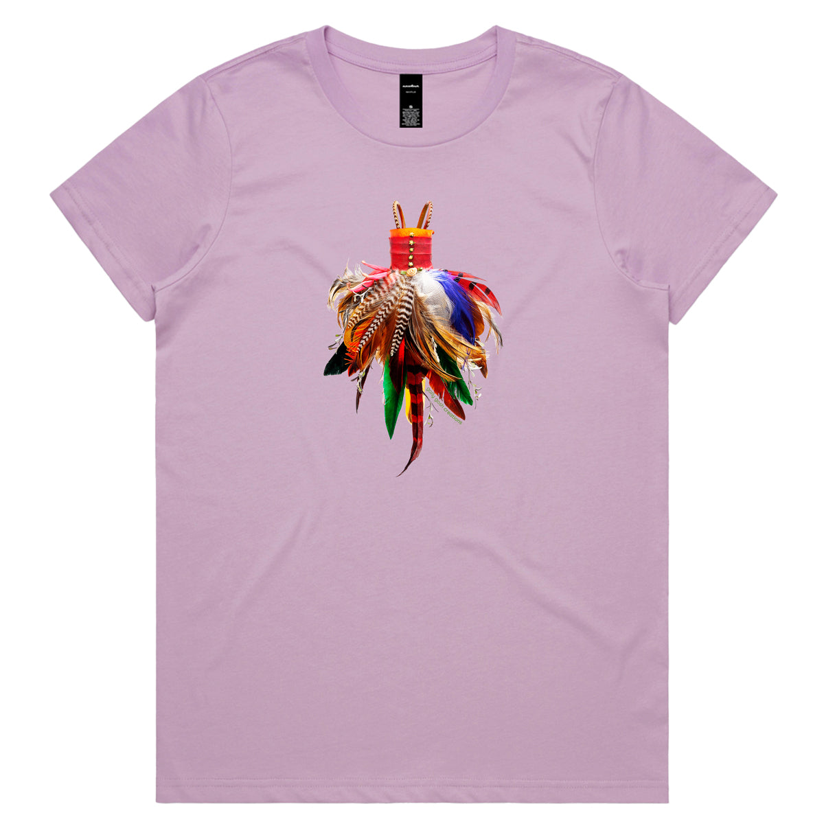 Feather Dress Woman's Tee Shirt