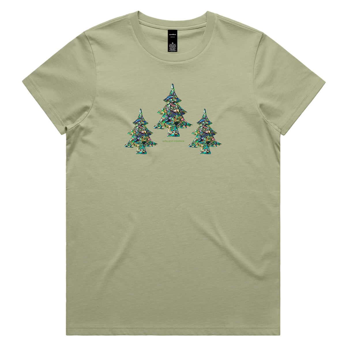 Paua Trees Woman's Tee Shirt