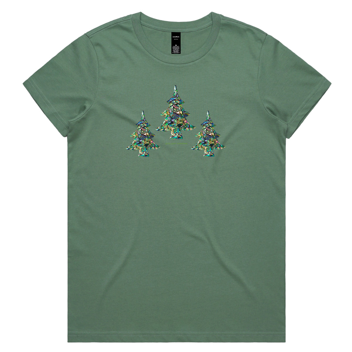 Paua Trees Woman's Tee Shirt