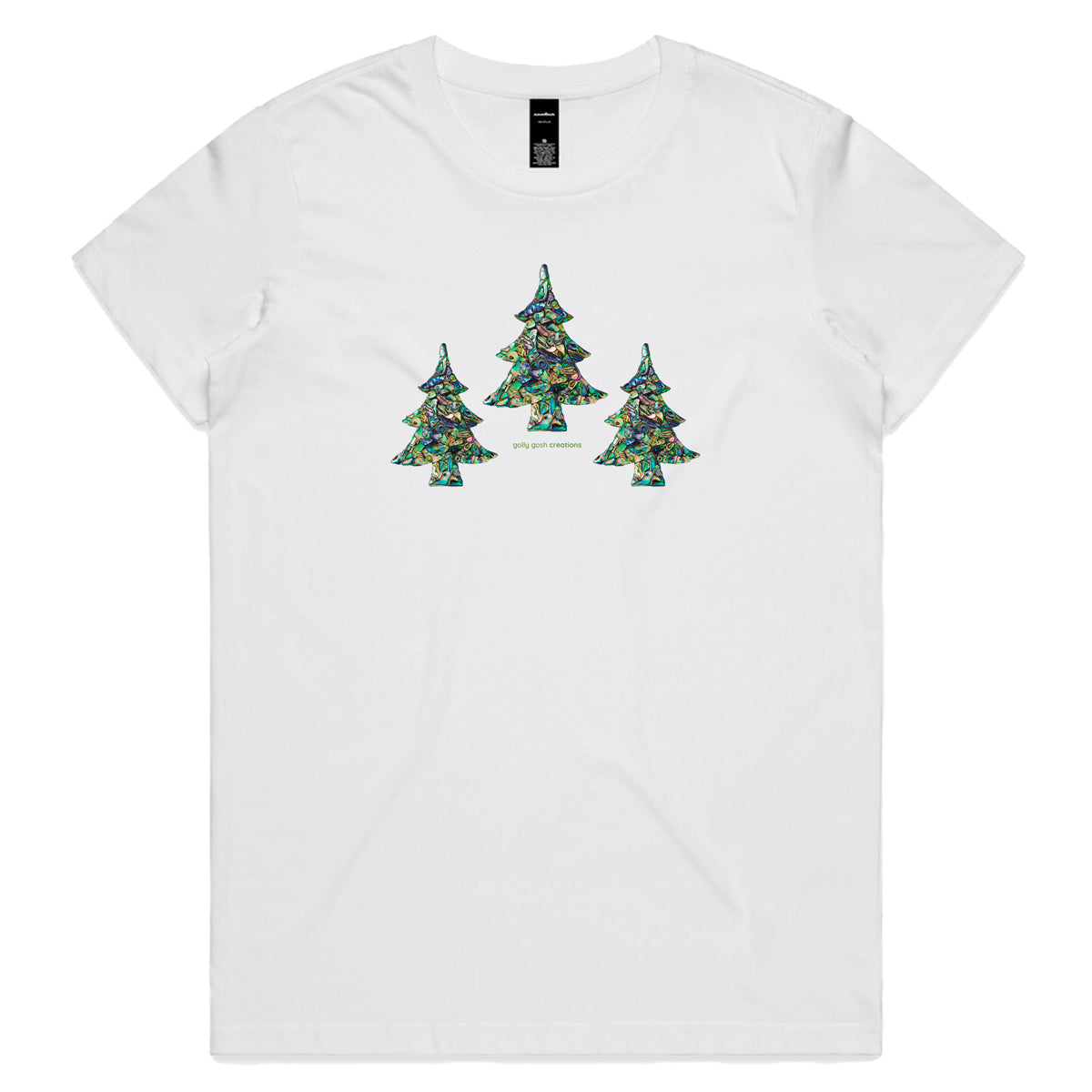 Paua Trees Woman's Tee Shirt