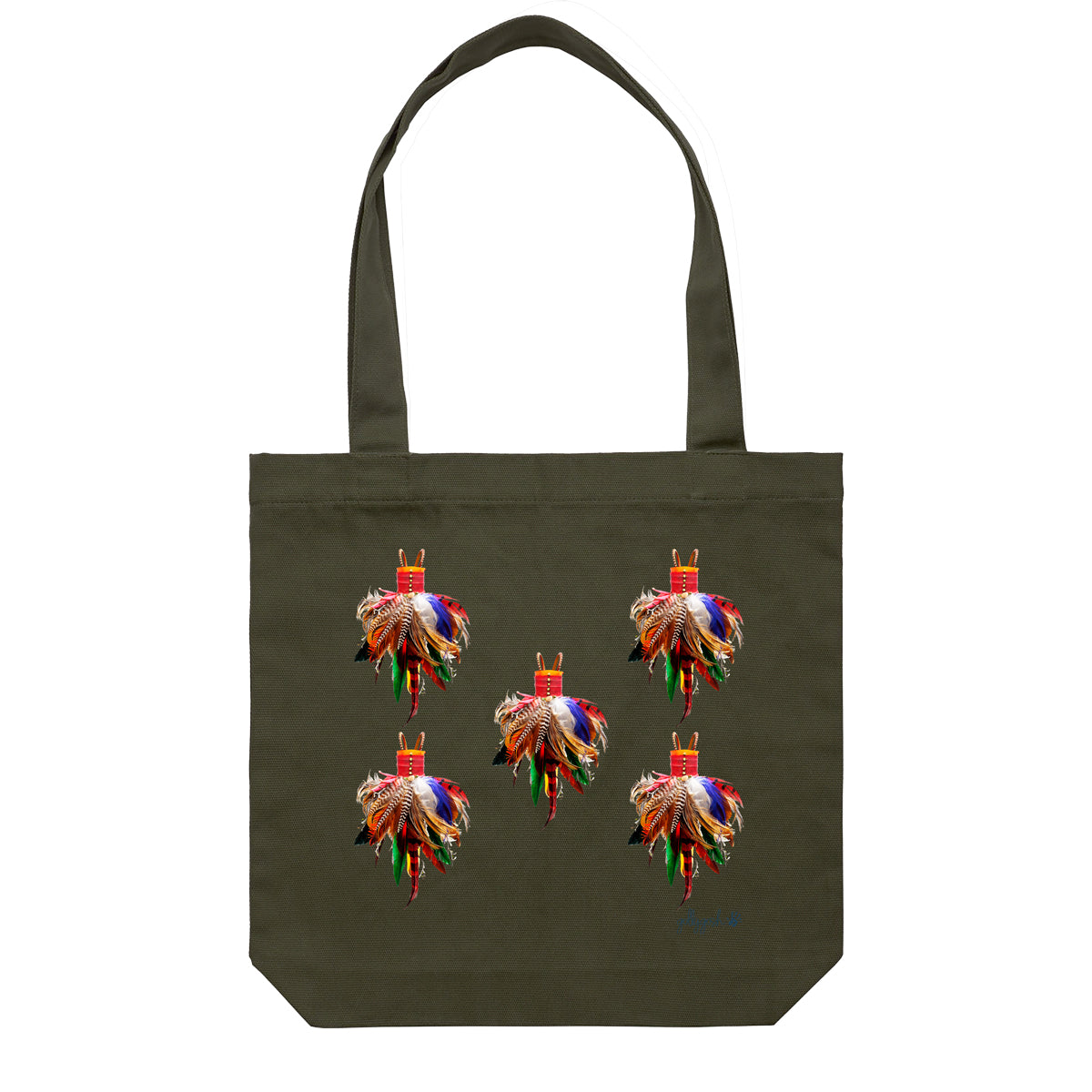 Feather Dresses Tote Bag