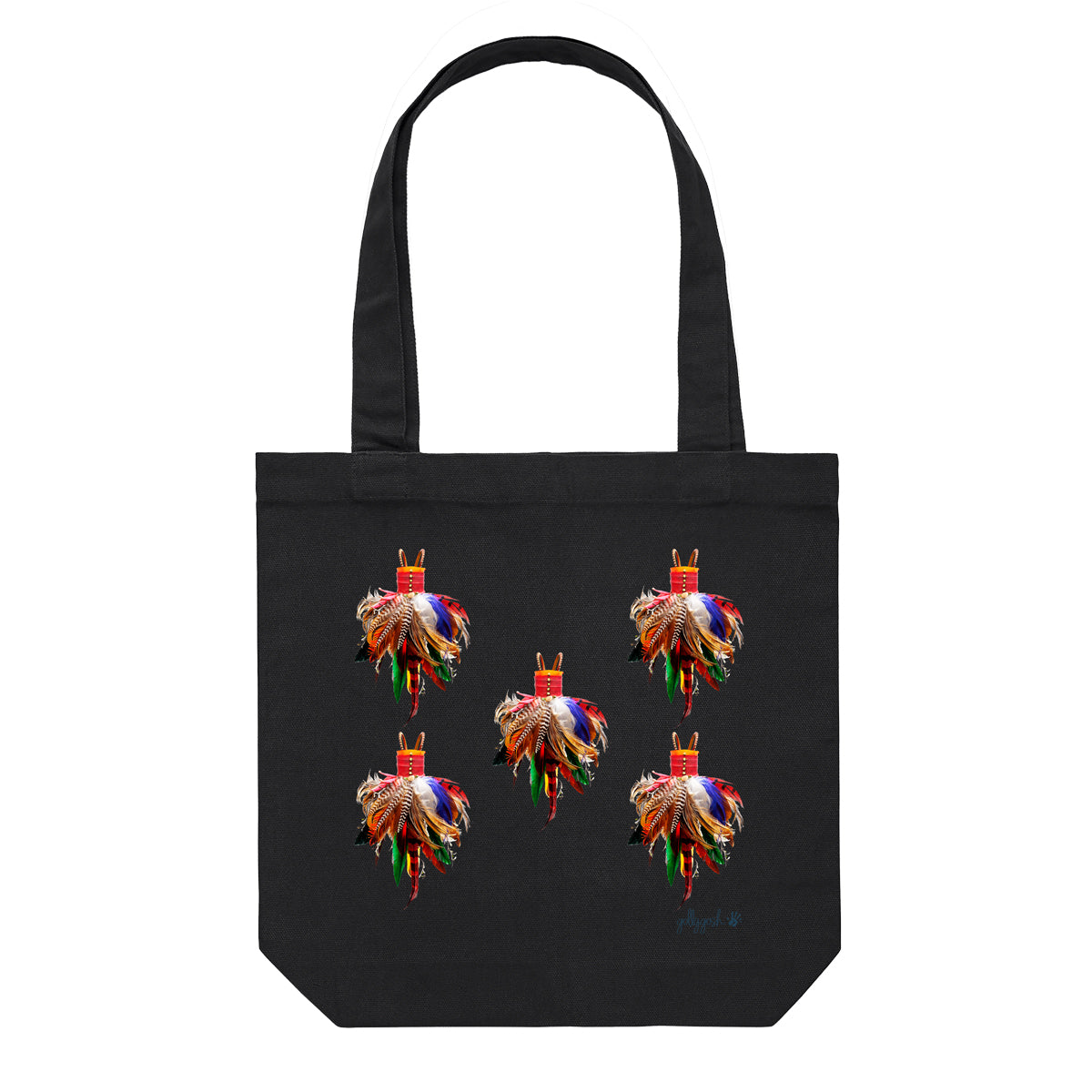Feather Dresses Tote Bag