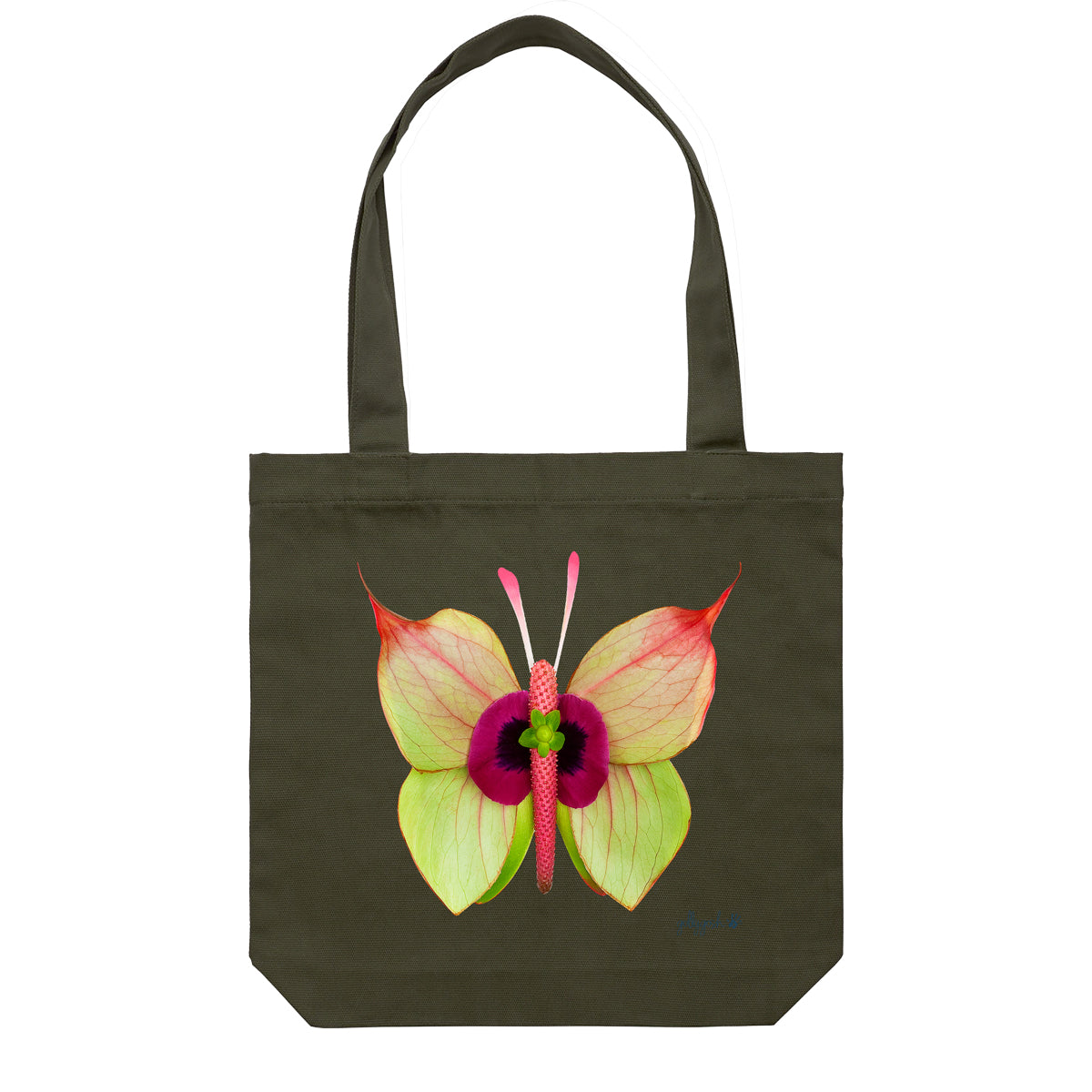 Anthurium Butterfly Tote Bag