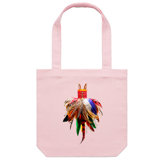 Feather Dress Tote Bag