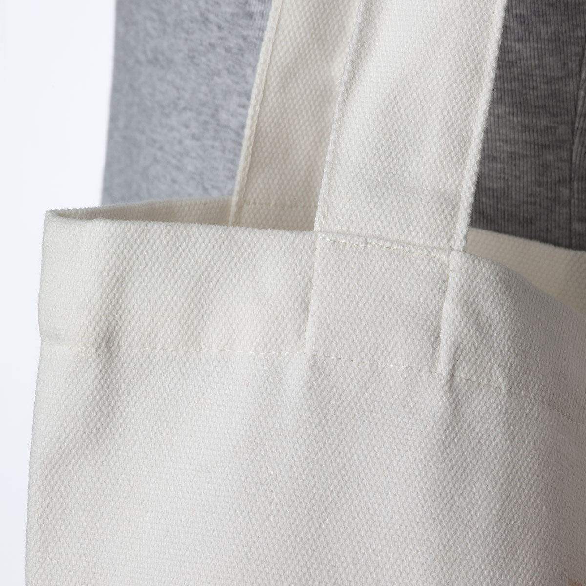 close up of fabric and stitching quality