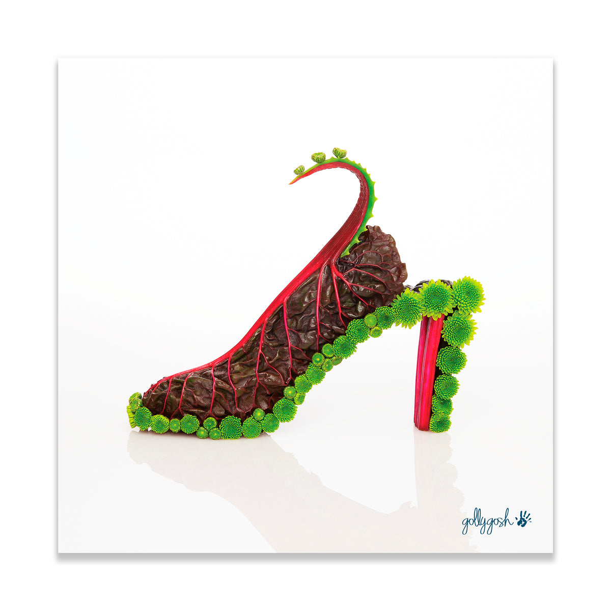 Red Beet Shoe Fine Art Print