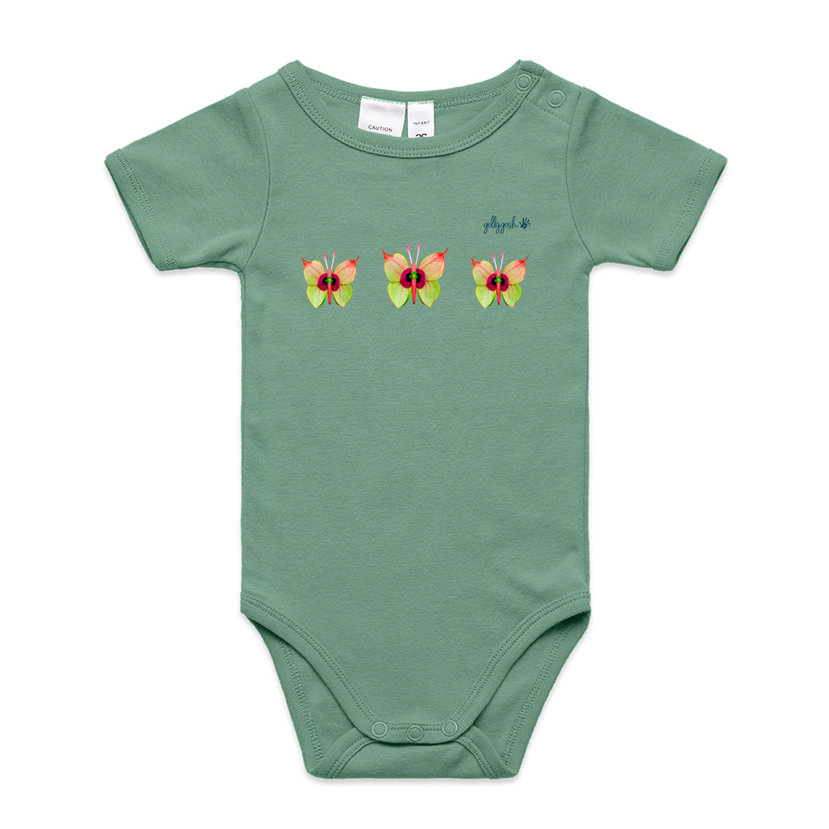Anthurium Butterflies - Infant Baby Grow