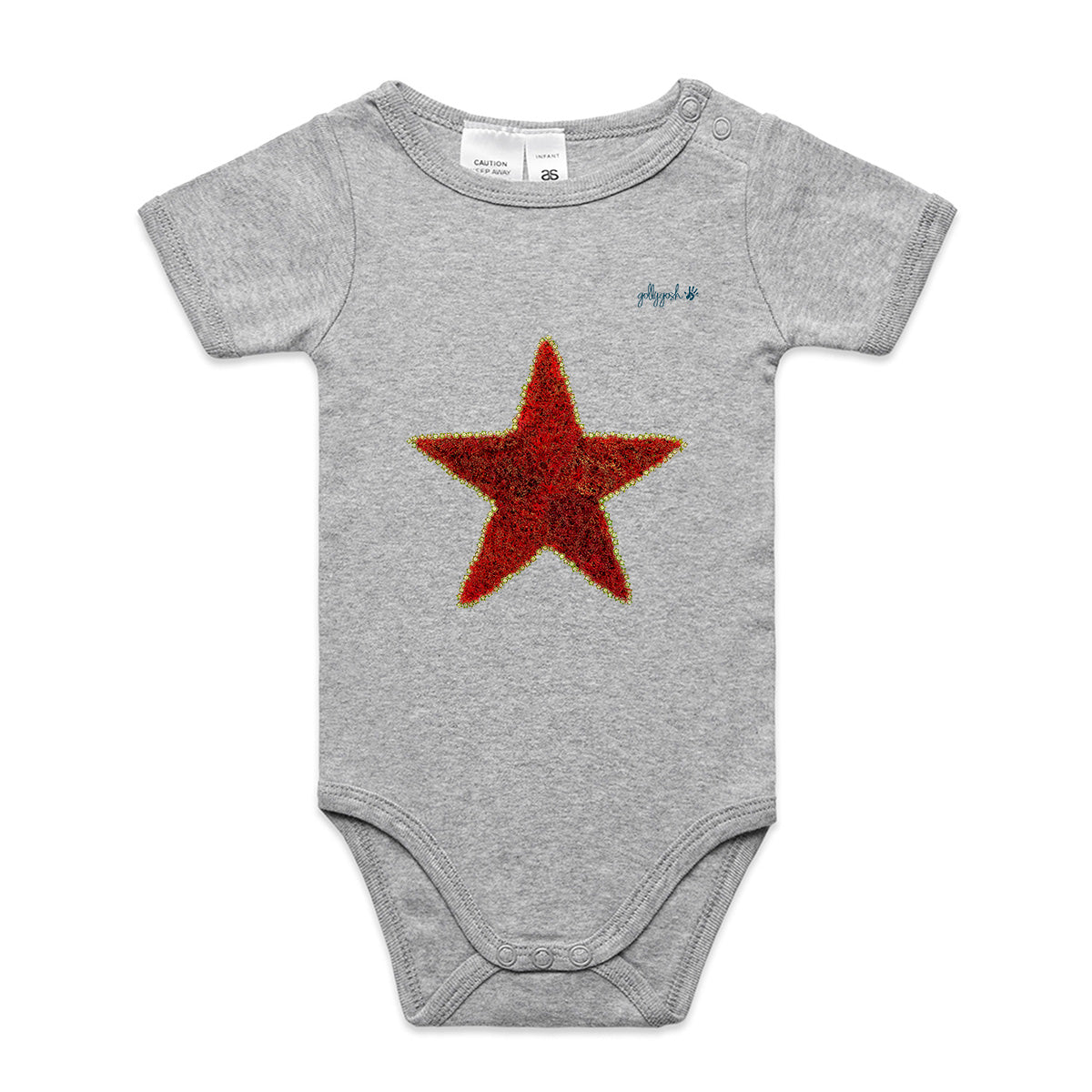 Pohutukawa Star - Infant Baby Grow