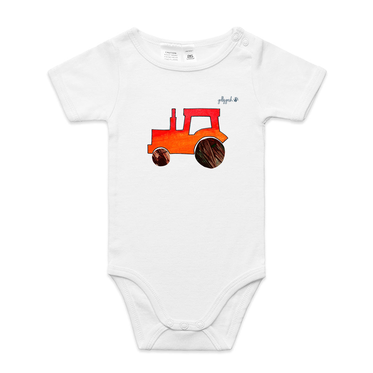 Tractor - Infant Baby Grow