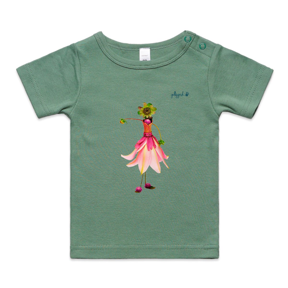 Pink Lily Ballerina - Infant Wee Tee